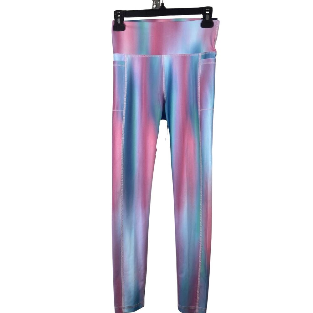 NWT DSG Girls Momentum High-Rise Full Length Tight Ice Pop Ombré Size L